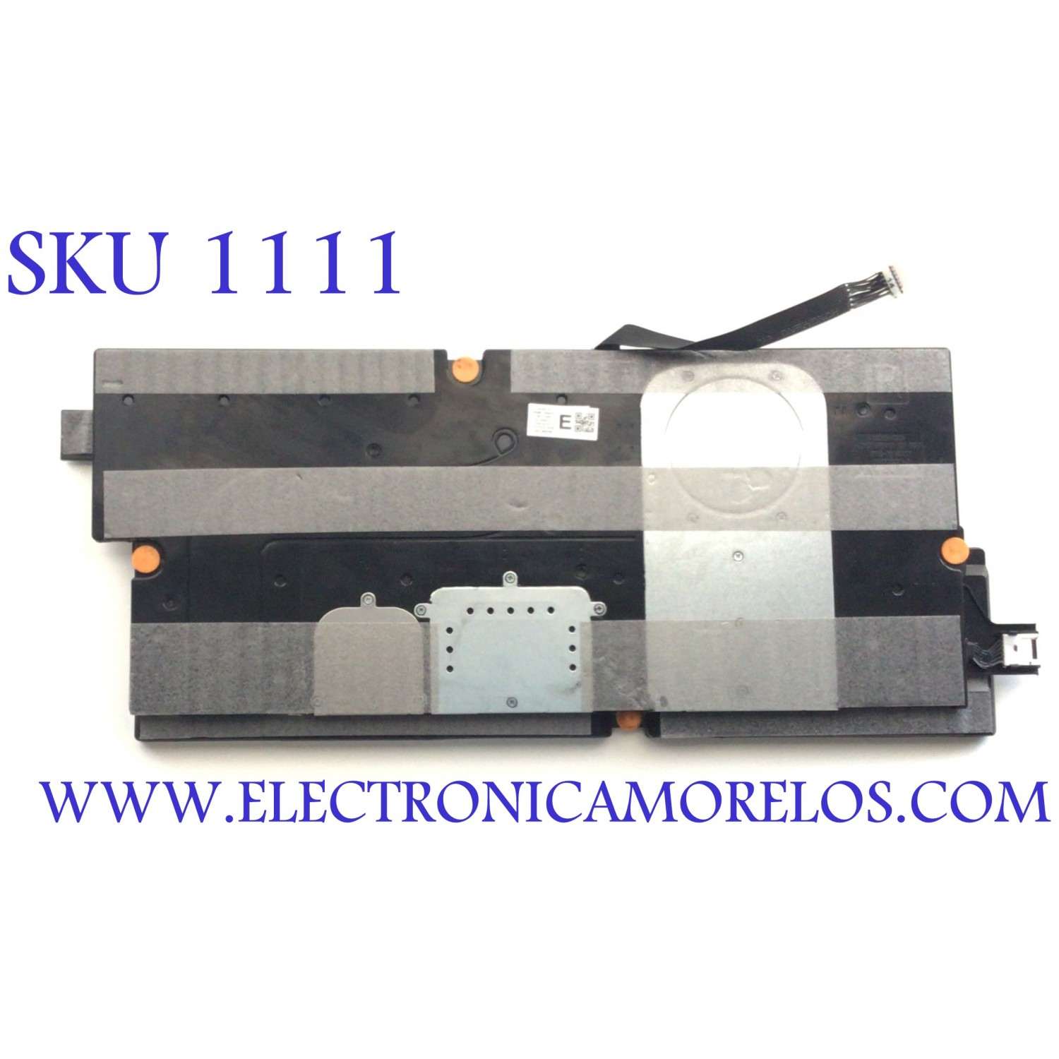 KIT DE BOCINAS ( 2 PZ ) PARA TV SAMSUNG / NUMERO DE PARTE BN96-53041E / BN9653041E / 53041E / 6Ω 10W / NH-1017D / E115797 / C51L26SV36 / MODELO QN75QN90AAFXZA